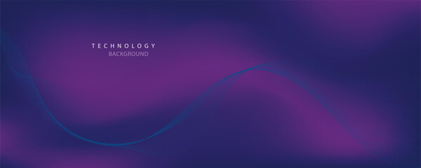 abstract technology background with lines