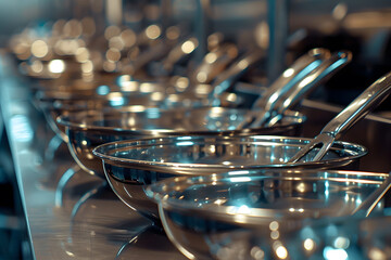 Professional chef cooking in a luxury restaurant