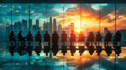 Online conference for business adaptation in changing markets, strategic and forward-thinking