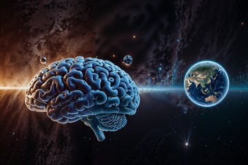 Obraz premium human brain