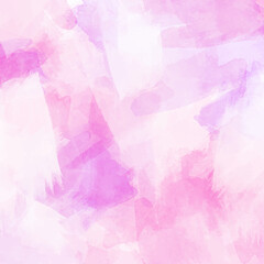 Fototapeta premium Hand painted pink watercolour texture background