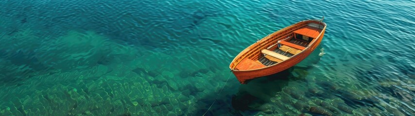 Obraz premium Sailing boat in the sea 