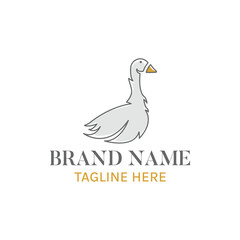 goose logo design 