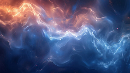 Fototapeta premium Super nova. Abstract natural backgrounds. AI generated