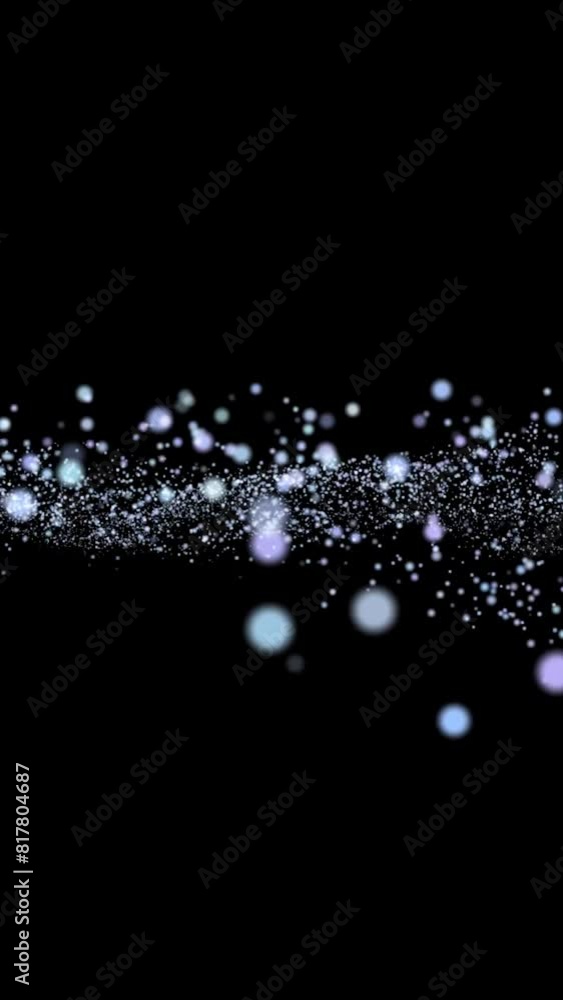 Poster animated abstract background. abstract dynamic with white dots rhombus on transparent background. mo