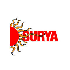 Surya typo icon
