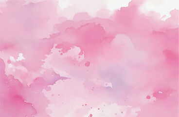 Abstract watercolor background with watercolor splashes, Pink watercolor, watercolor background