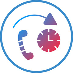 Call Time Icon Style
