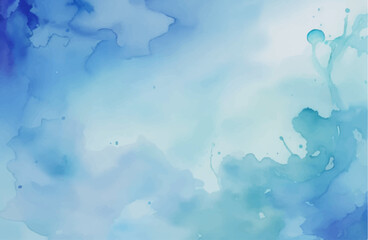 blue watercolor background