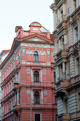 Classic architecture in the city of Prague