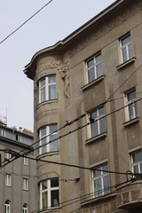 Classic architecture in the city of Prague