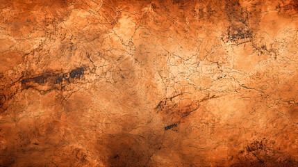 A brown background with a few dots and lines.