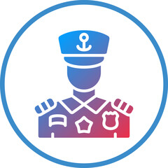 Marine Male Icon Style
