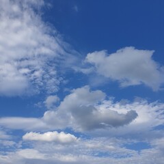 Obraz premium 자연이 담은 하늘과 신기하고 멋진 구름 - Cloud & Sky