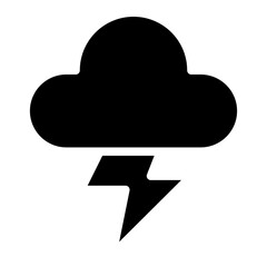 thunderstorm glyph
