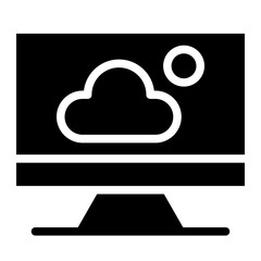 weather news glyph
