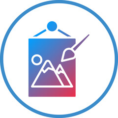 Painting Icon Style