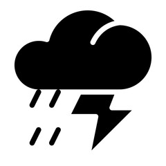 thunderstorm glyph
