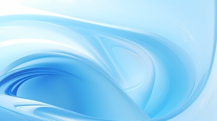 Digital technology transparent blue and white swirl poster background