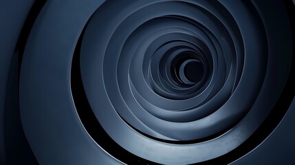 Digital technology blue and black dynamic curve poster background