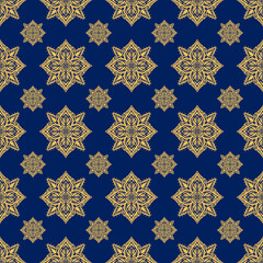 Thep phanom hand draw pattern seamless border design, ancient Thai pattern, ancient retro pattern, art ornament for decoration in luxury colorful