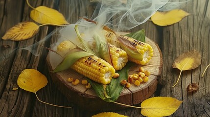 grilled corn