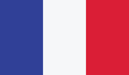 Illustration of the flag of France