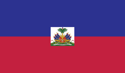 Illustration of the flag of Haiti