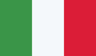 Illustration of the flag of Italy