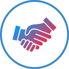 Handshake Icon Style