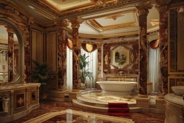 Classic Bathroom Interior