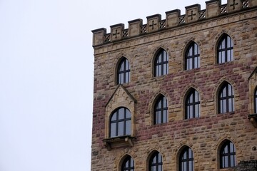 Medieval Hambach Castle (Hambacher Schloss) in Neustadt Germany
