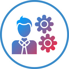 Human Resources Icon Style