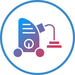 Vacuum Cleaner Icon Style