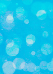 Blue bokeh effect background for banner, poster, celebrations and various design works