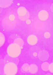 Pink bokeh effect background for banner, poster, celebrations and various design works