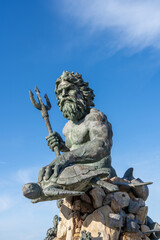 Poseidon Statue in Virginia Beach United States of America