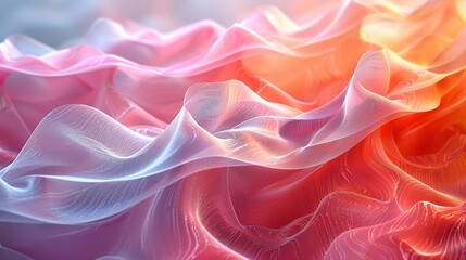 Obraz premium Abstract organic forms, soft gradients and flowing shapes with a natural feel