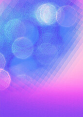 Blue bokeh effect background for banner, poster, celebrations and various design works