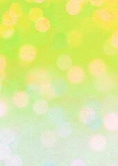 Yellow bokeh effect background for banner, poster, celebrations and various design works