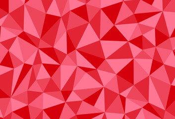 ポリゴン　多角形　素材　赤　柄　シンプル　キラキラ　アブストラクト　抽象的　クリスタル　ガラス