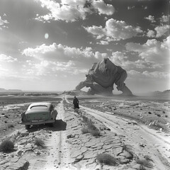 auta, pustynia, droga, g&oacute;ra, krajobraz, podr&oacute;ż, cieżar&oacute;wka, jeep, auta, charakter, niebo, przygoda, offroad, piach, samoch&oacute;d sportowo-użytkowy, offroad, przewozy, opoka, jazda, jazda, g&oacute;rnictwo, g&oacute;ra,