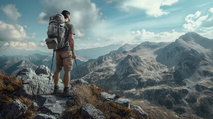 Authentic outdoor experiences, adventures illustrations.