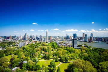 Fototapeten Rotterdam Rotterdam Cityscape  © Engel Drohnenpilot