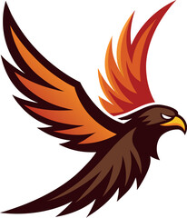 Fiery Eagle: A Symbol of Power and Determination