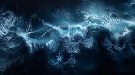 A wave in the ocean
