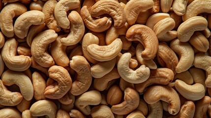 cashews close-up wallpaper texture pattern or background 3