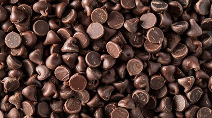 chocolate chips close-up wallpaper texture pattern or background 2