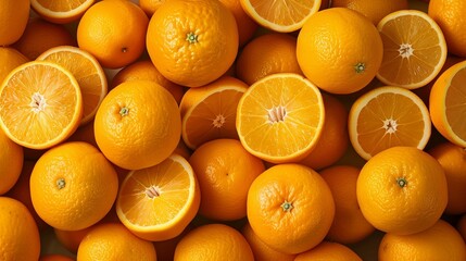 oranges close-up wallpaper texture pattern or background