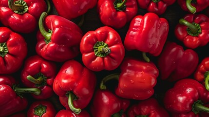 red bell peppers close-up wallpaper texture pattern or background 2